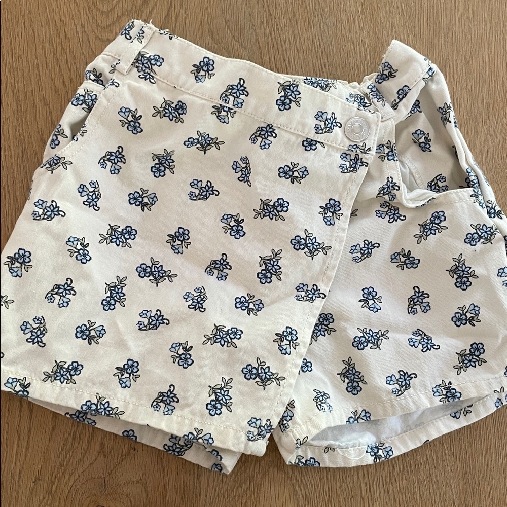 Zara Floral Print Skort